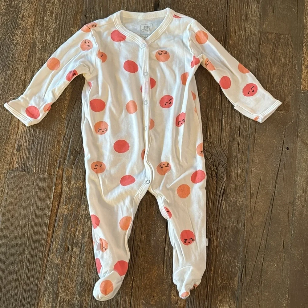 Rosie Pope Baby Girl Footies (Set of 4)